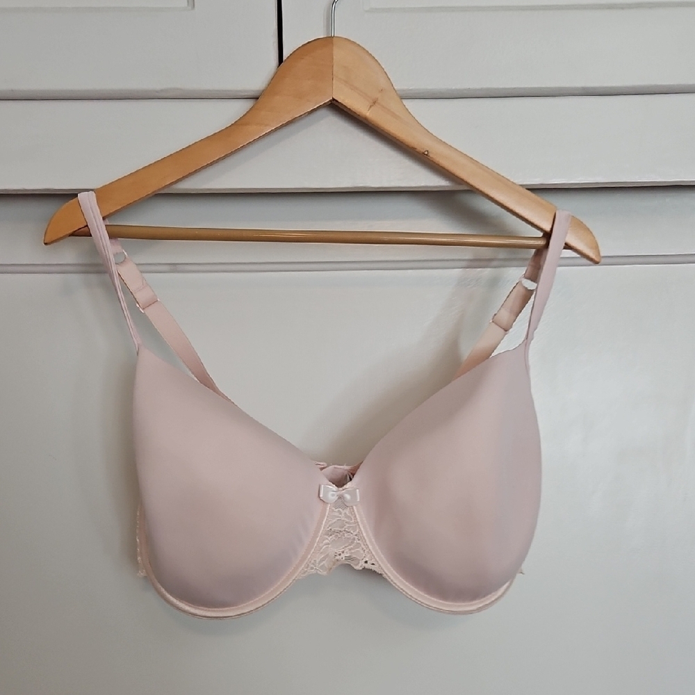 Panache Lace T Shirt Bra Light Pink 38FF